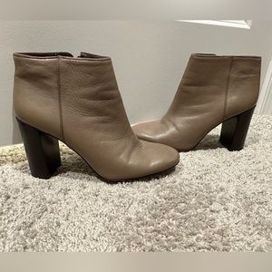 Tory Burch Leather Booties Size 10